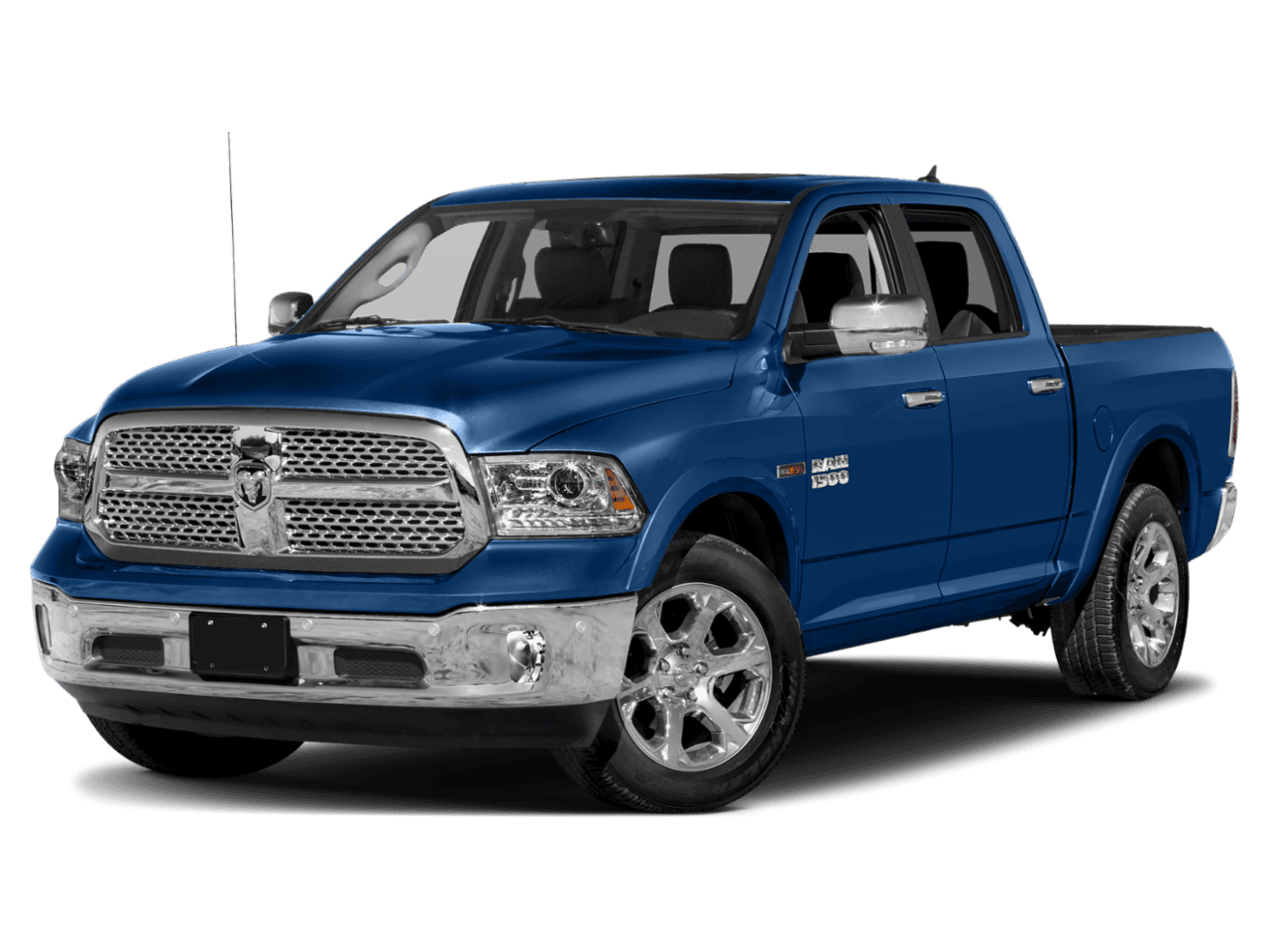 2018 Ram 1500 Laramie - Front 3/4, facing to the left
