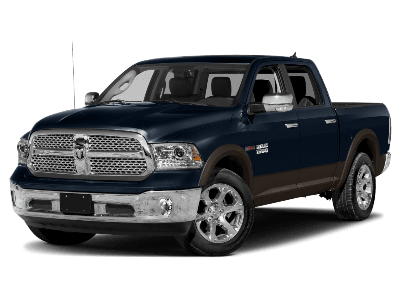 2018 Ram 1500 Laramie - Front 3/4, facing to the left