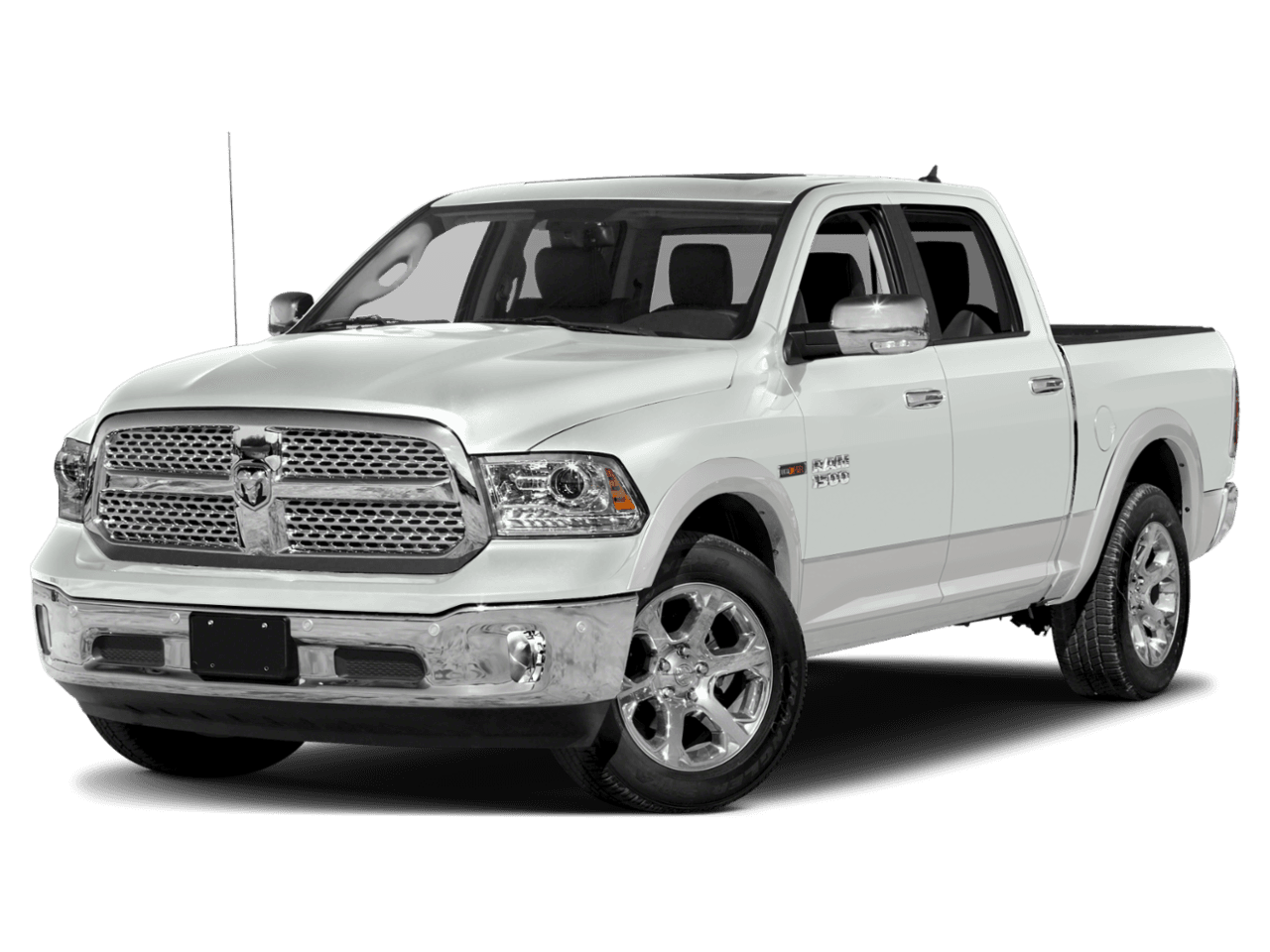 2018 Ram 1500 Laramie - Front 3/4, facing to the left