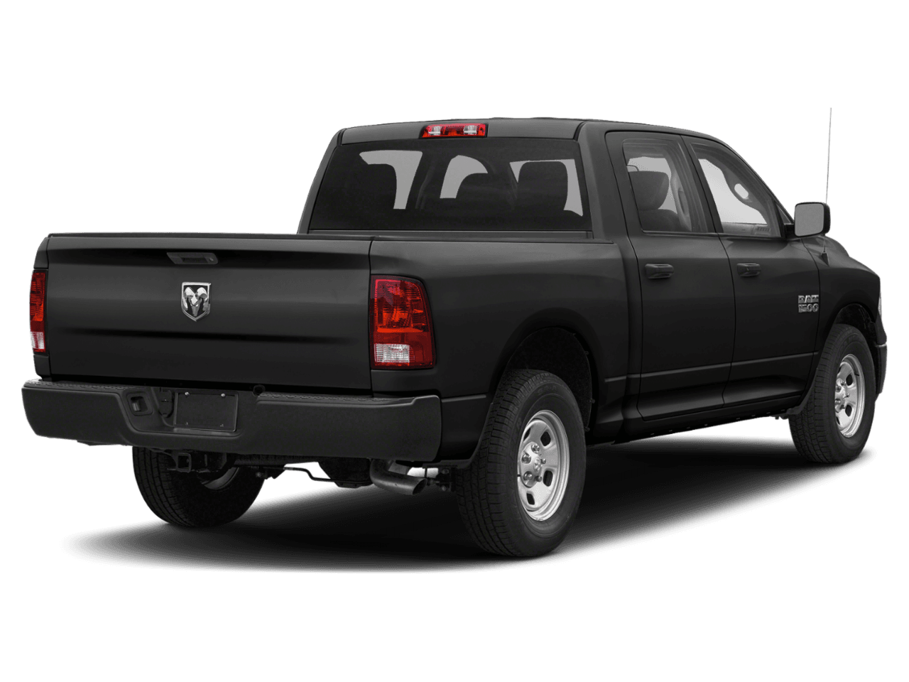 2018 Ram 1500 Tradesman - Rear 3/4, facing to the right