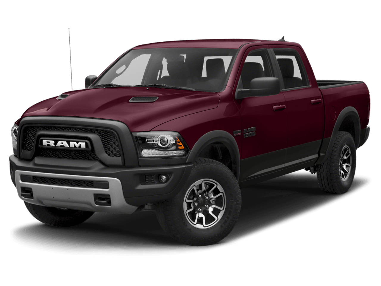 2018 Ram 1500 Rebel - Front 3/4, facing to the left