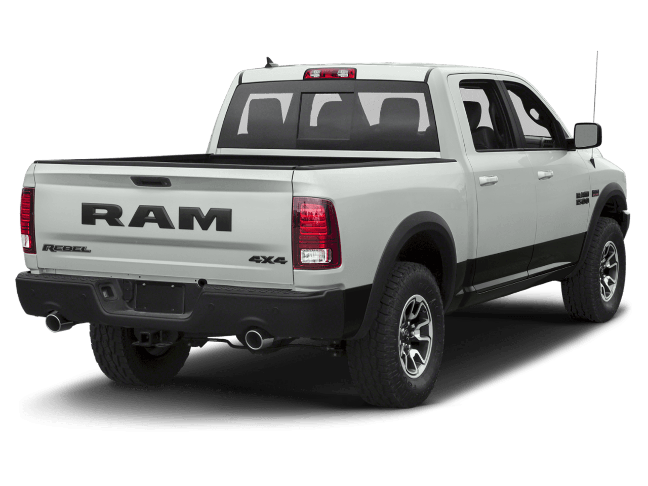 2018 Ram 1500 Rebel - Rear 3/4, facing to the right