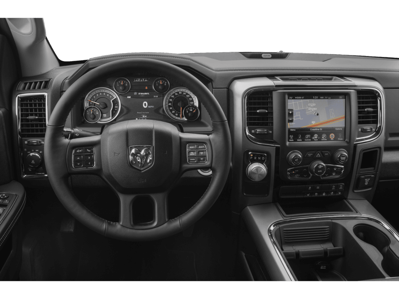 2018 Ram 1500 Lone Star Silver - Interior Drivers Dash