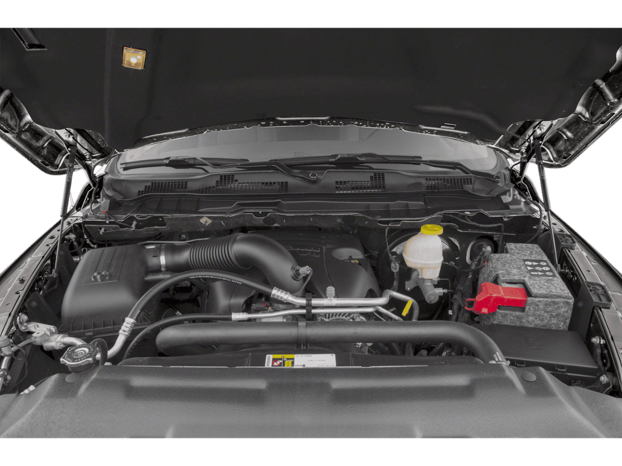 2018 Ram 1500 Lone Star Silver - Interior Engine Shot Feature