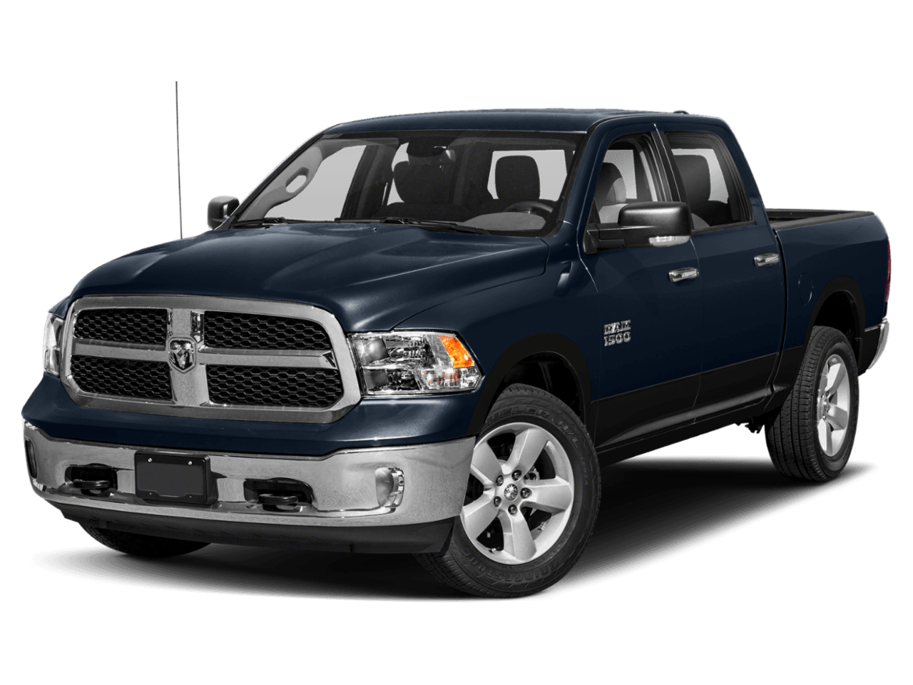 2018 Ram 1500 Lone Star Silver - Front 3/4, facing to the left