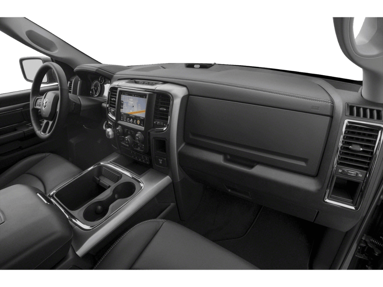 2018 Ram 1500 Lone Star Silver - Interior Passenger Dash
