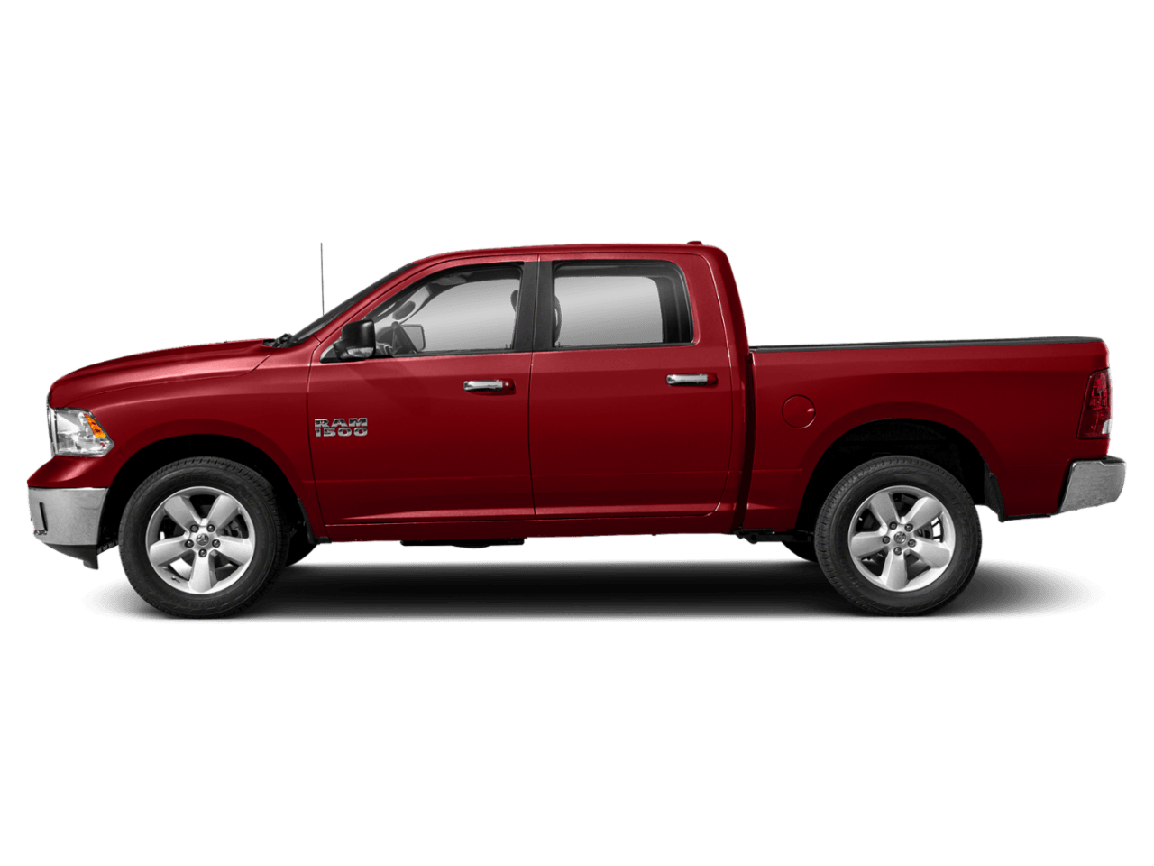 2018 Ram 1500 Lone Star Silver - Profile, facing to the left