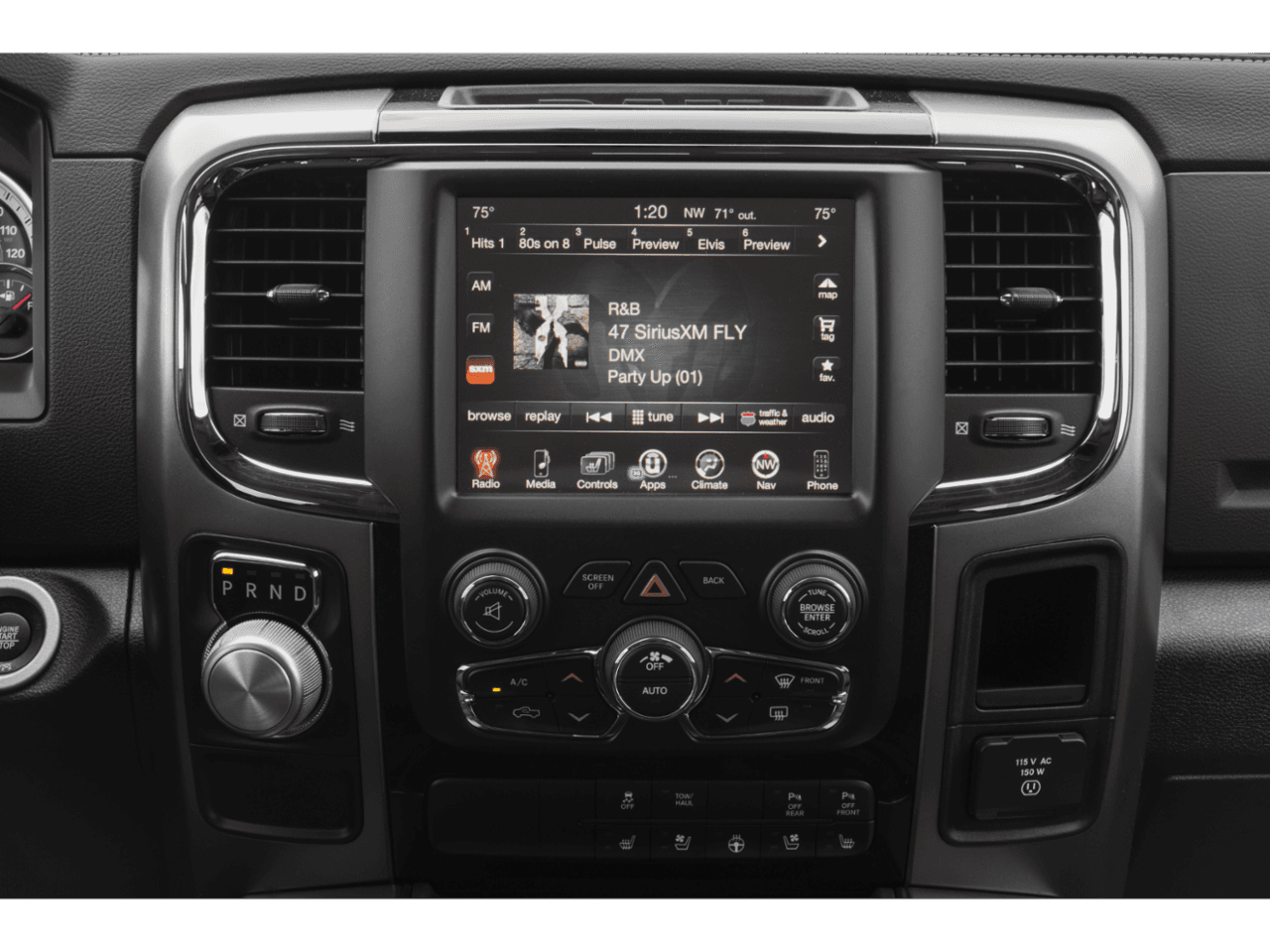 2018 Ram 1500 Lone Star Silver - Interior Stereo System