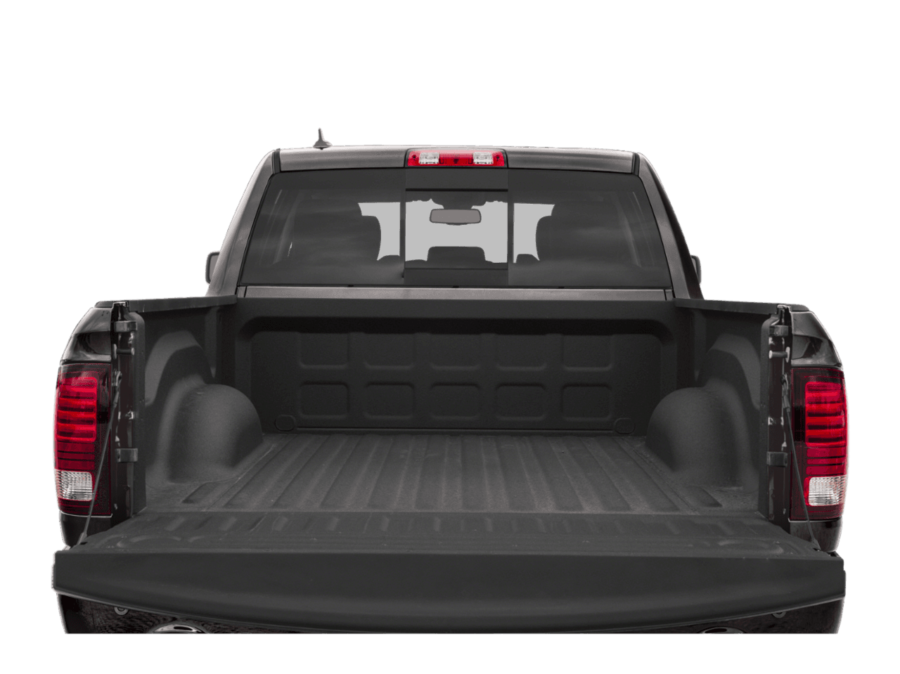 2018 Ram 1500 Lone Star Silver - Interior Trunk with Hatch Open Feature