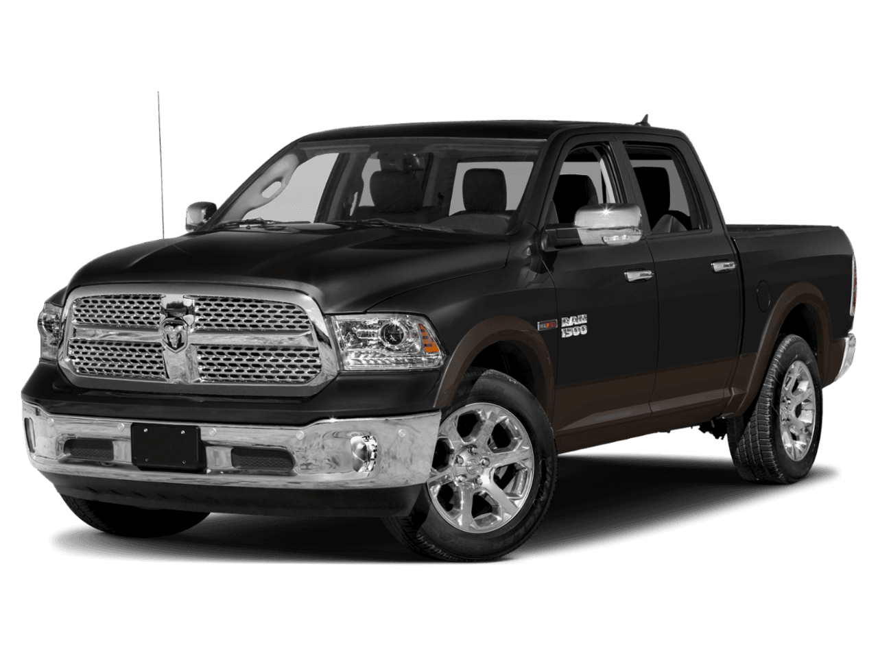 2018 Ram 1500 Laramie - Front 3/4, facing to the left