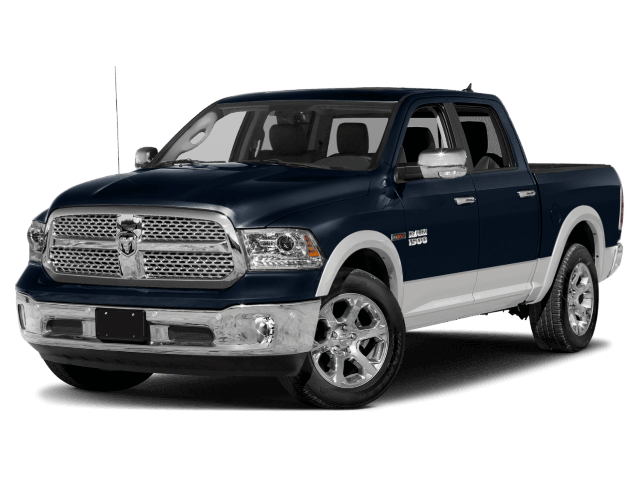 2018 Ram 1500 Laramie - Front 3/4, facing to the left