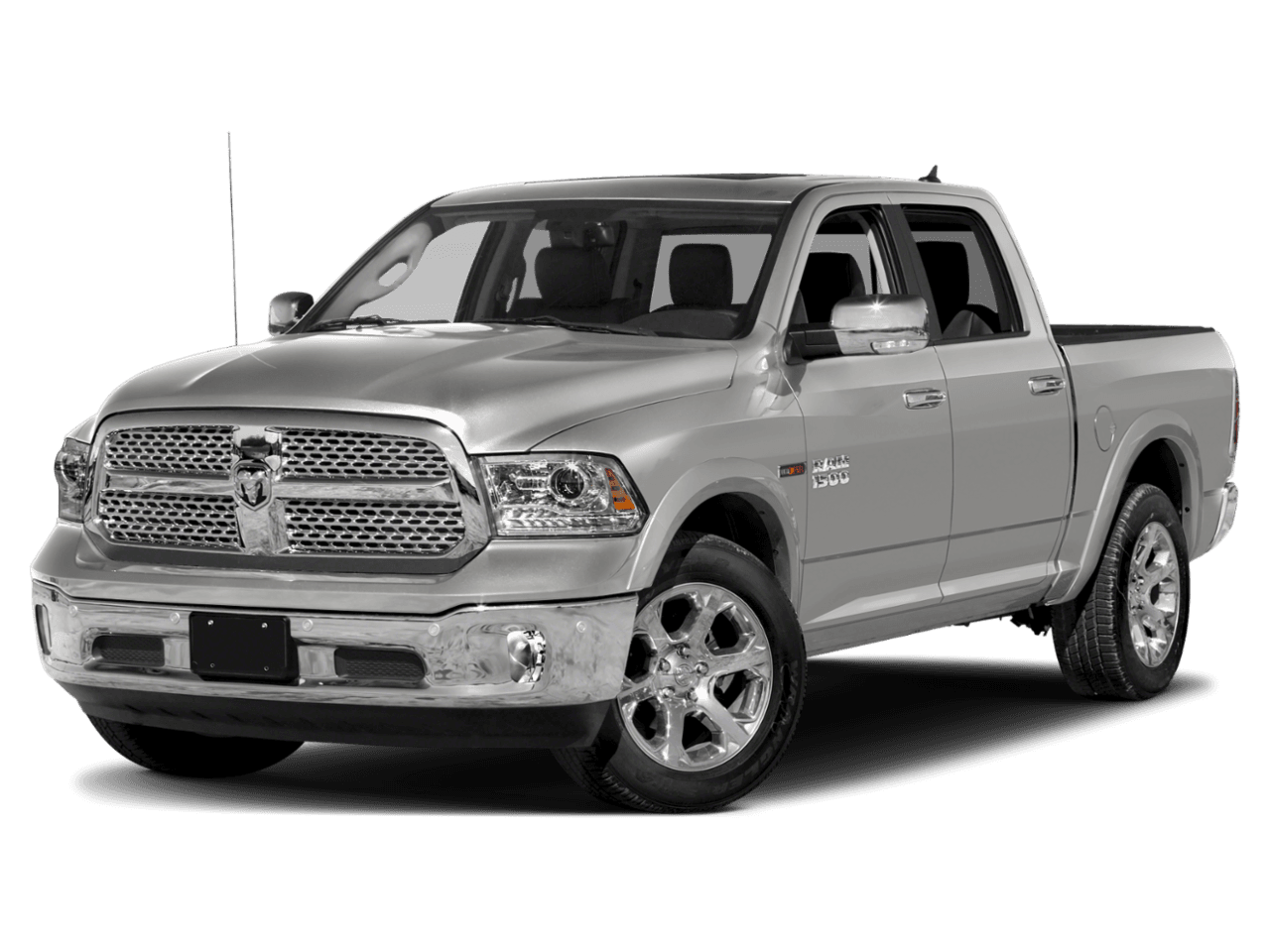 2018 Ram 1500 Laramie - Front 3/4, facing to the left
