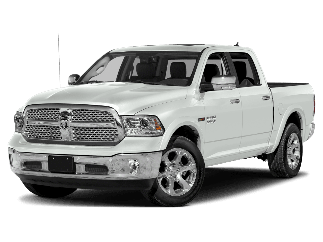 2018 Ram 1500 Laramie - Front 3/4, facing to the left