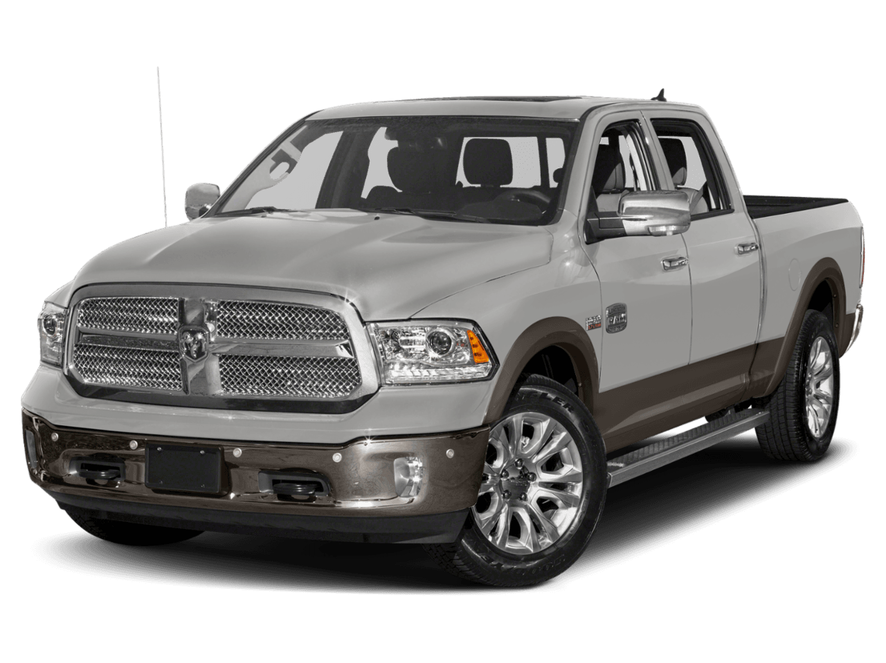 2018 Ram 1500 Longhorn - Front 3/4, facing to the left