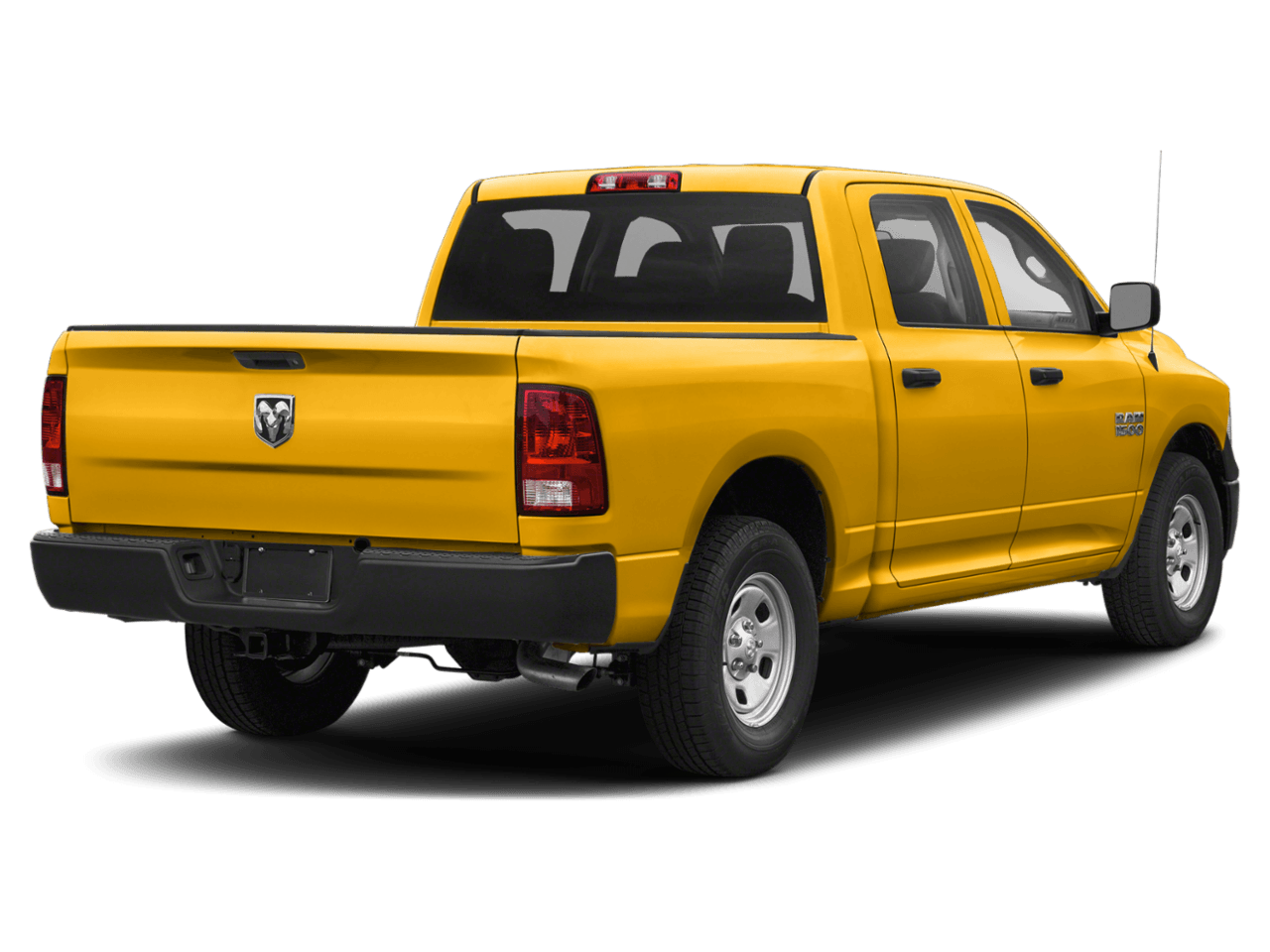 2018 Ram 1500 Tradesman - Rear 3/4, facing to the right