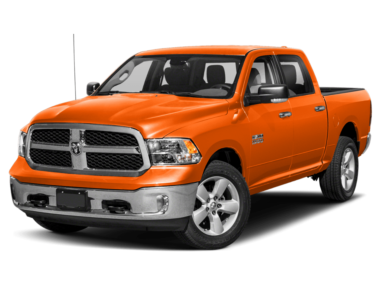 2018 Ram 1500 Big Horn - Front 3/4, facing to the left