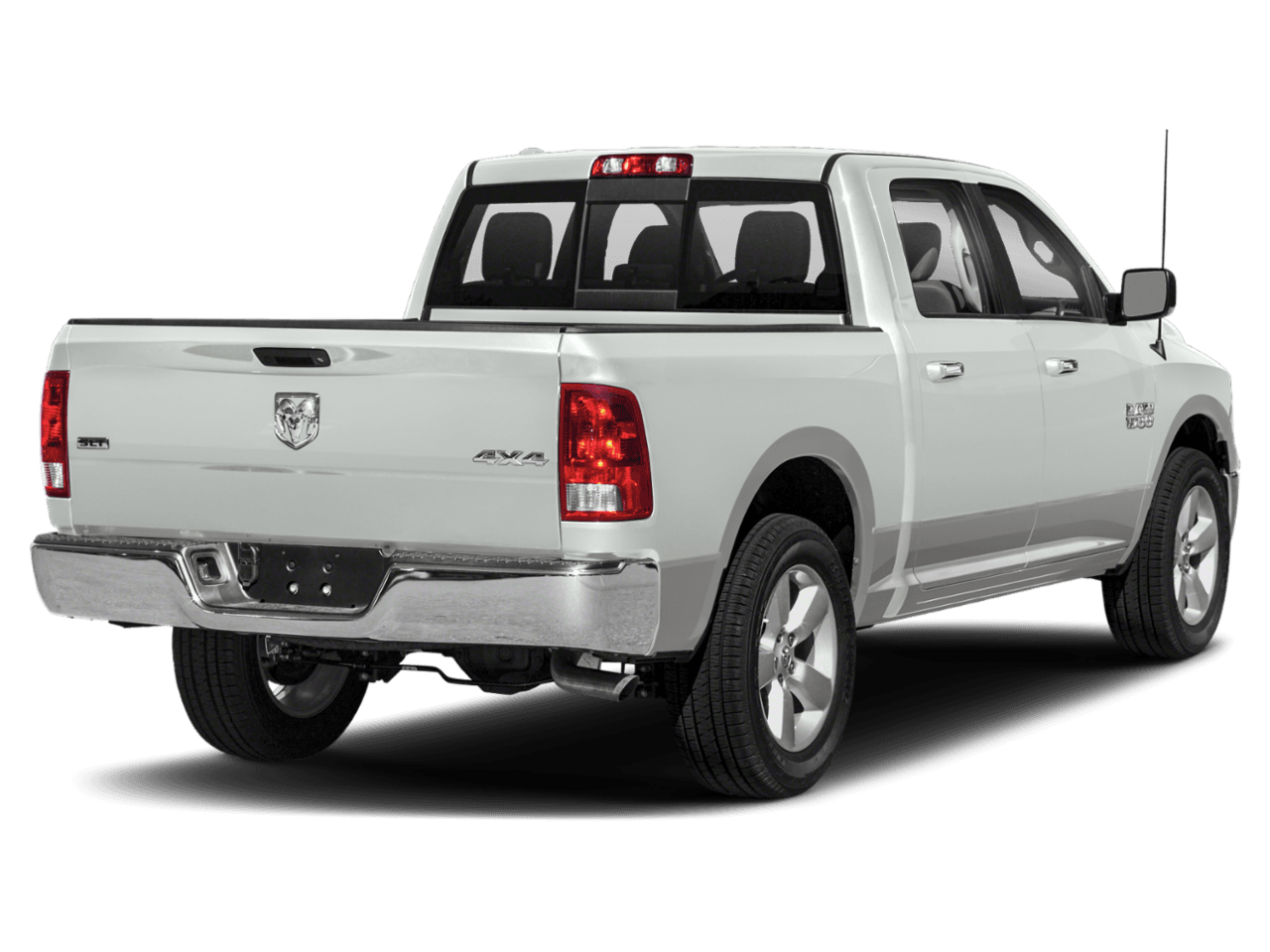 2018 Ram 1500 Big Horn - Rear 3/4, facing to the right