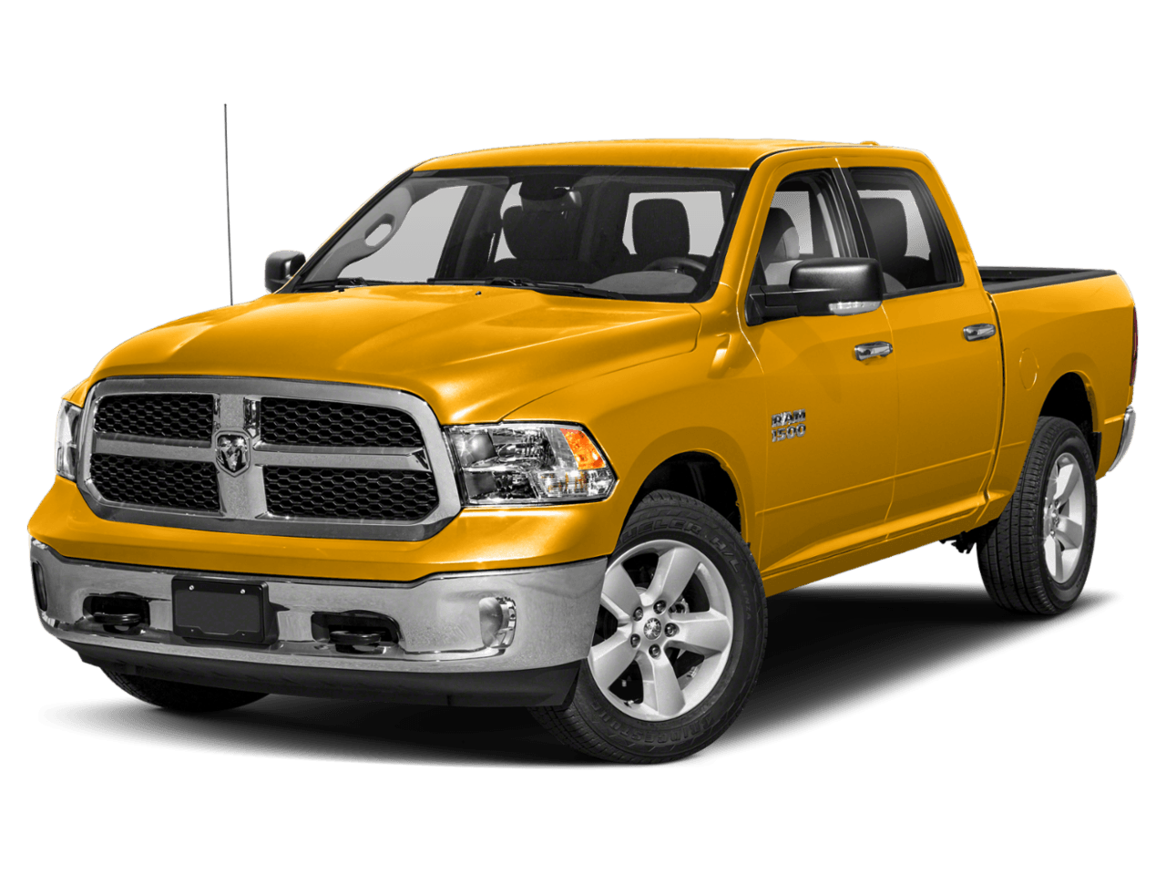 2018 Ram 1500 Lone Star Silver - Front 3/4, facing to the left