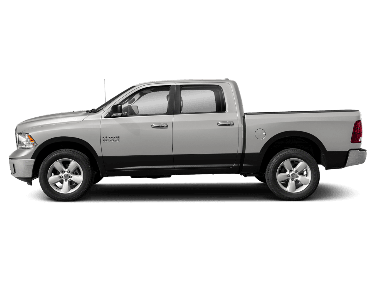 2018 Ram 1500 Lone Star Silver - Profile, facing to the left