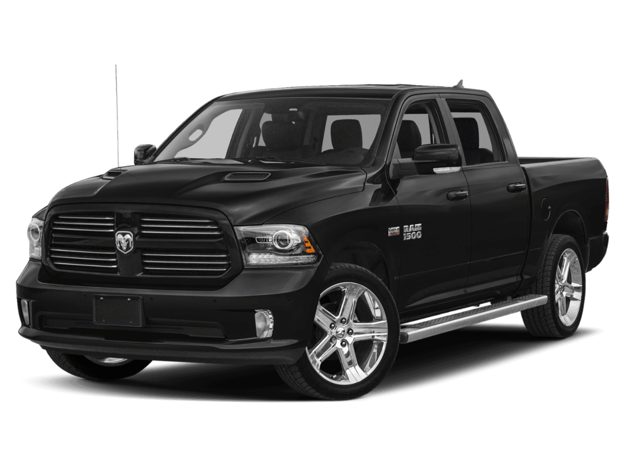 2018 Ram 1500 Sport - Front 3/4, facing to the left
