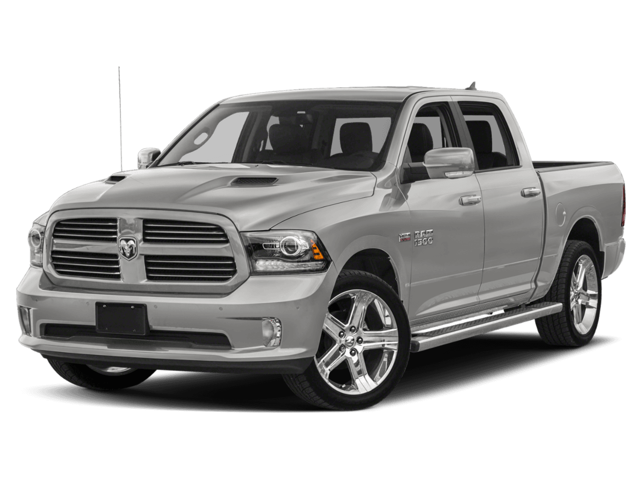 2018 Ram 1500 Sport - Front 3/4, facing to the left