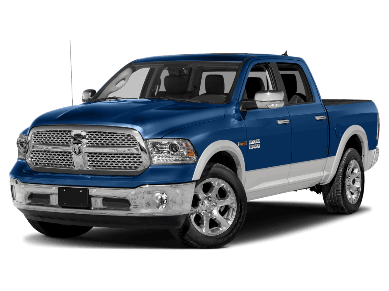2018 Ram 1500 Laramie - Front 3/4, facing to the left