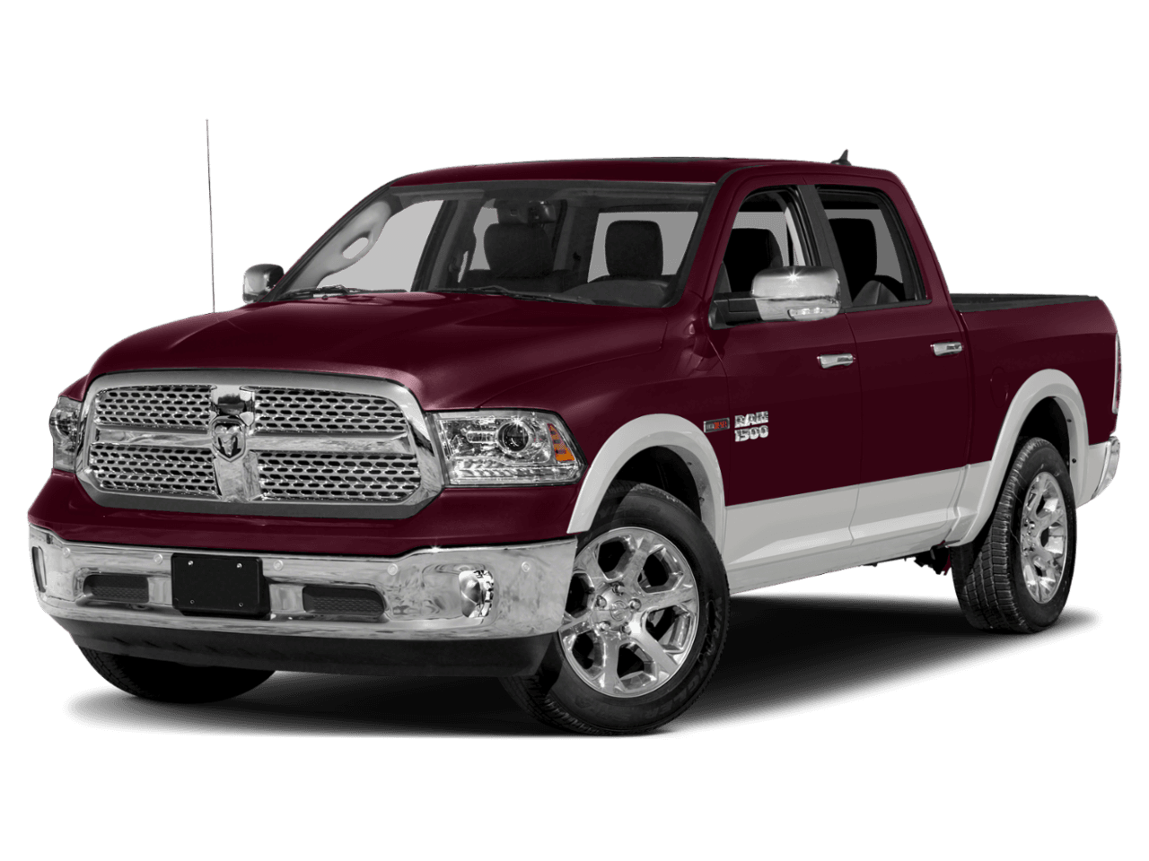 2018 Ram 1500 Laramie - Front 3/4, facing to the left