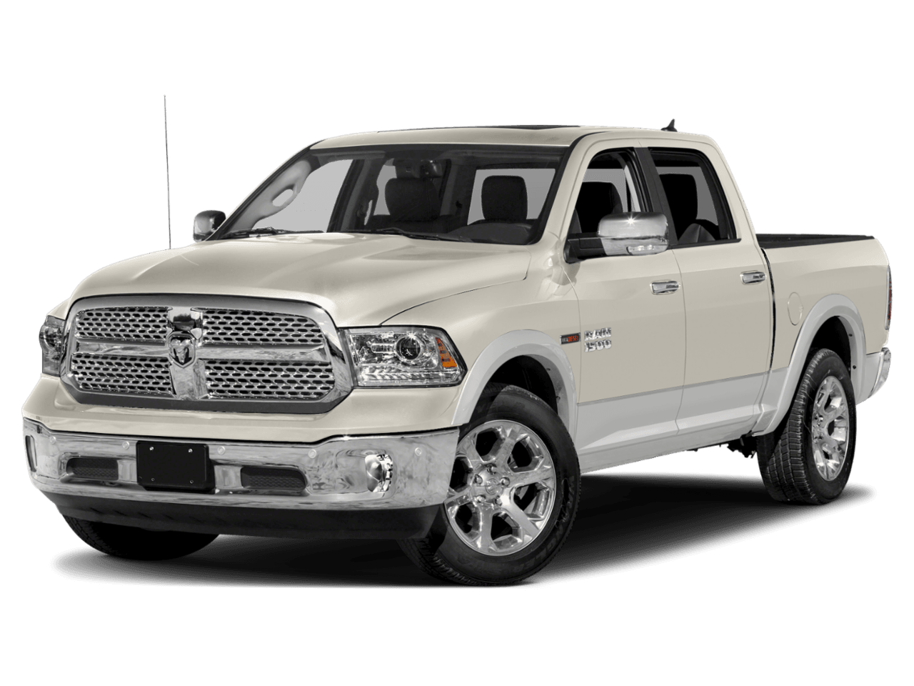 2018 Ram 1500 Laramie - Front 3/4, facing to the left