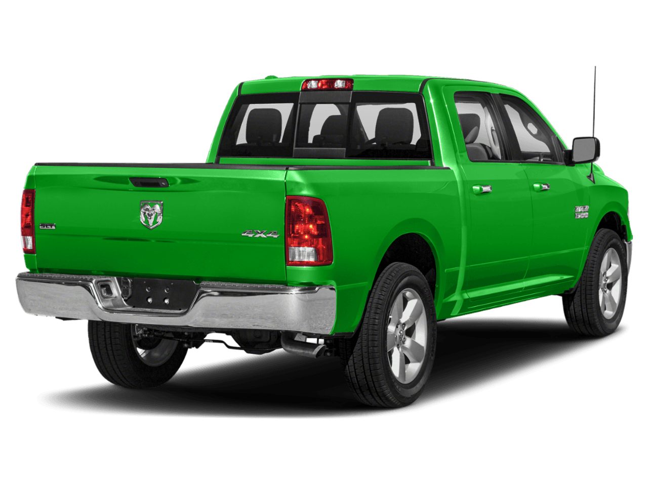 2018 Ram 1500 Big Horn - Rear 3/4, facing to the right