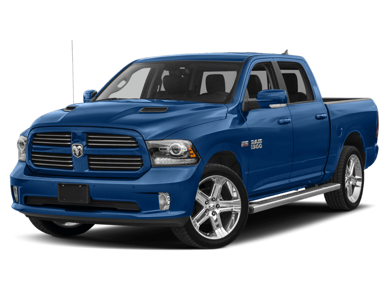 2018 Ram 1500 Sport - Front 3/4, facing to the left