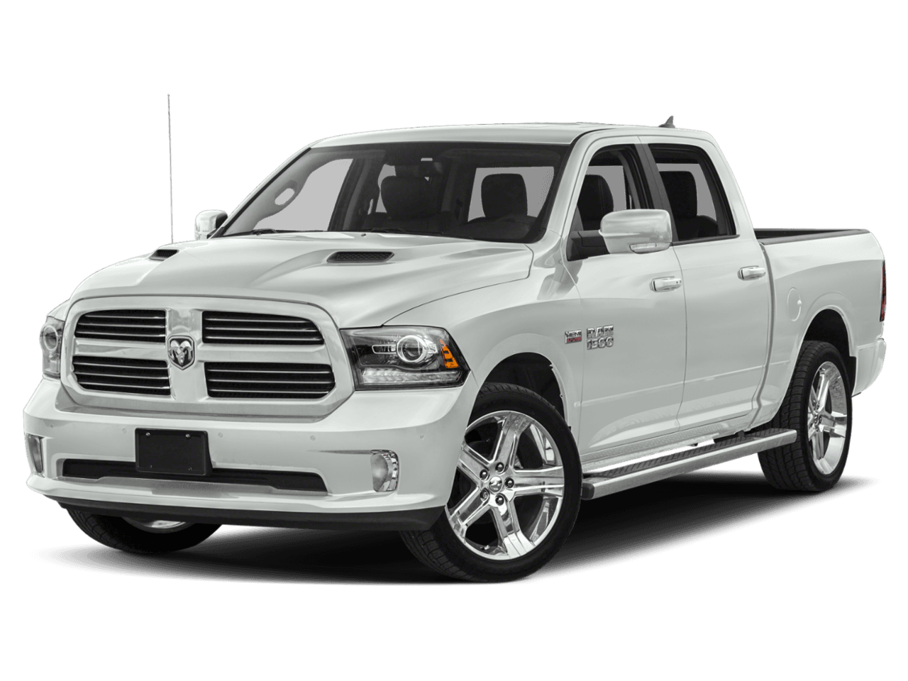 2018 Ram 1500 Sport - Front 3/4, facing to the left