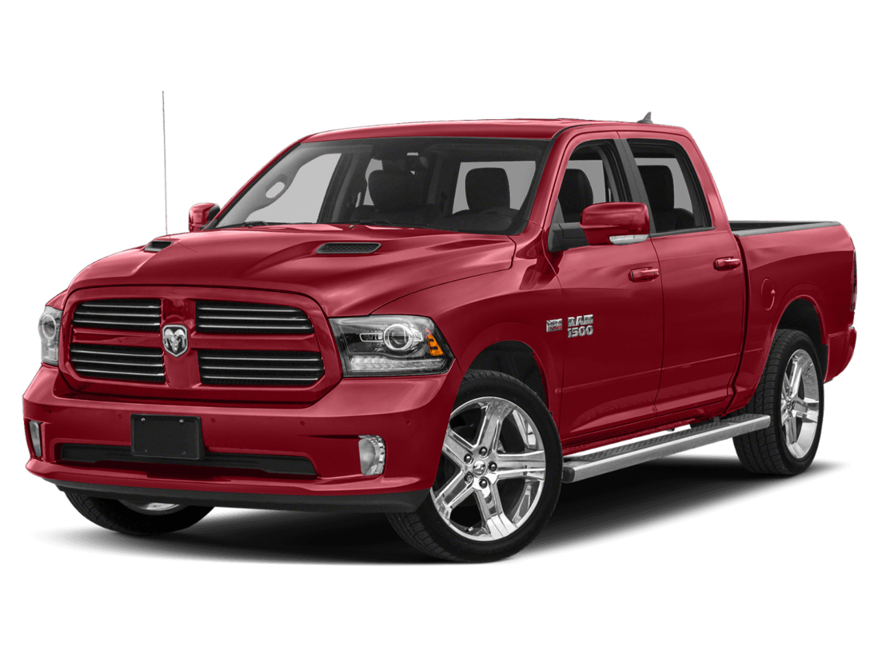 2018 Ram 1500 Night - Front 3/4, facing to the left