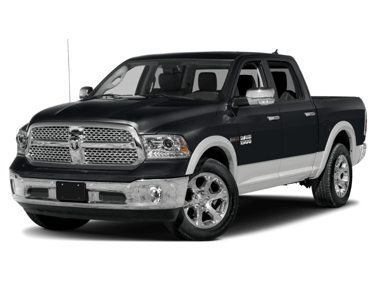 2018 Ram 1500 Laramie - Front 3/4, facing to the left