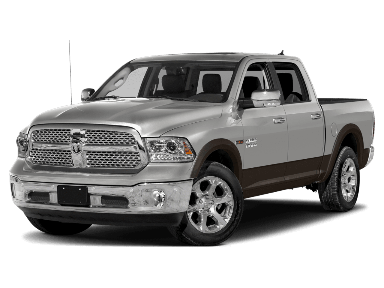 2018 Ram 1500 Laramie - Front 3/4, facing to the left