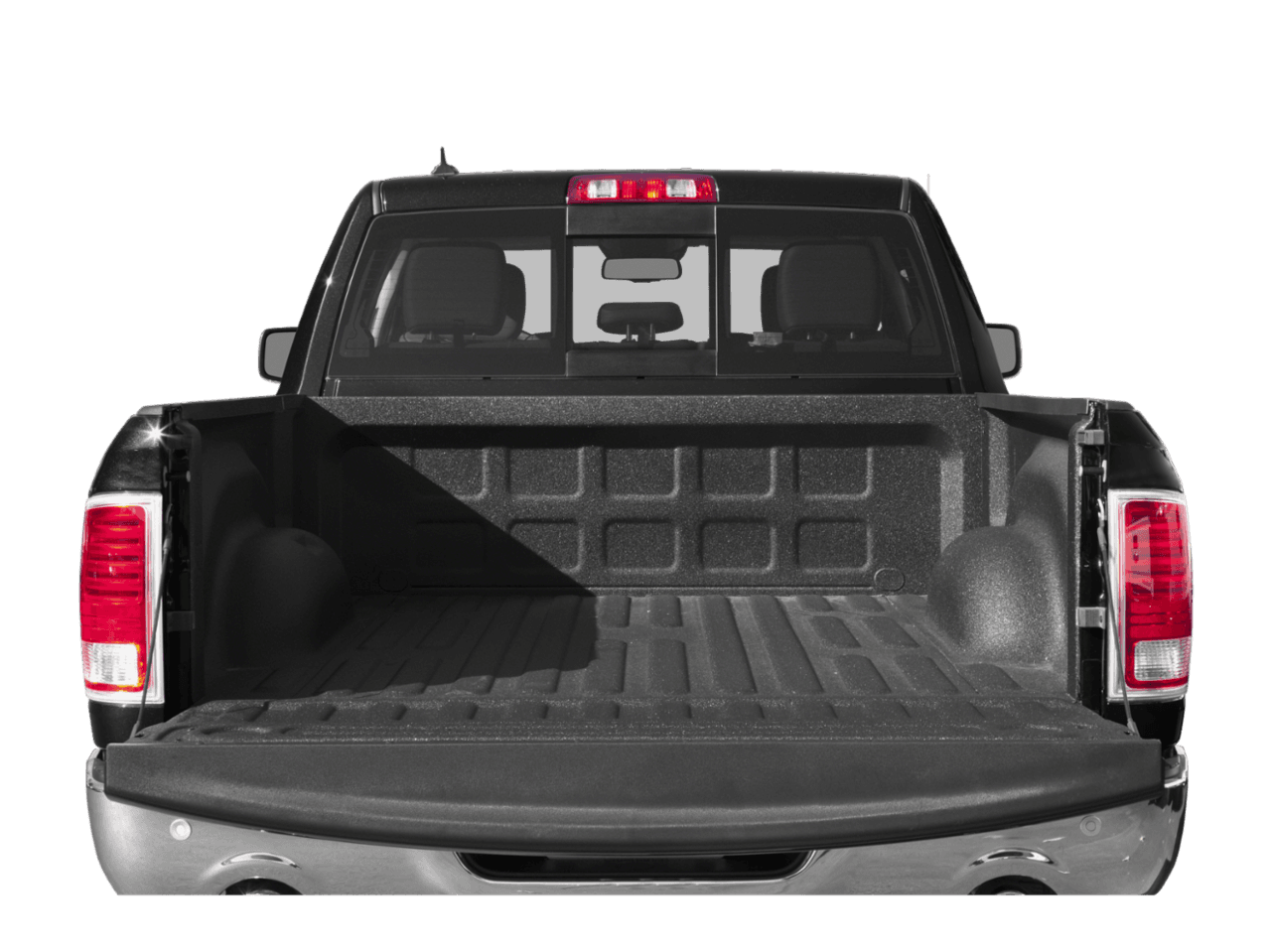 2018 Ram 1500 Longhorn - Interior Trunk with Hatch Open Feature