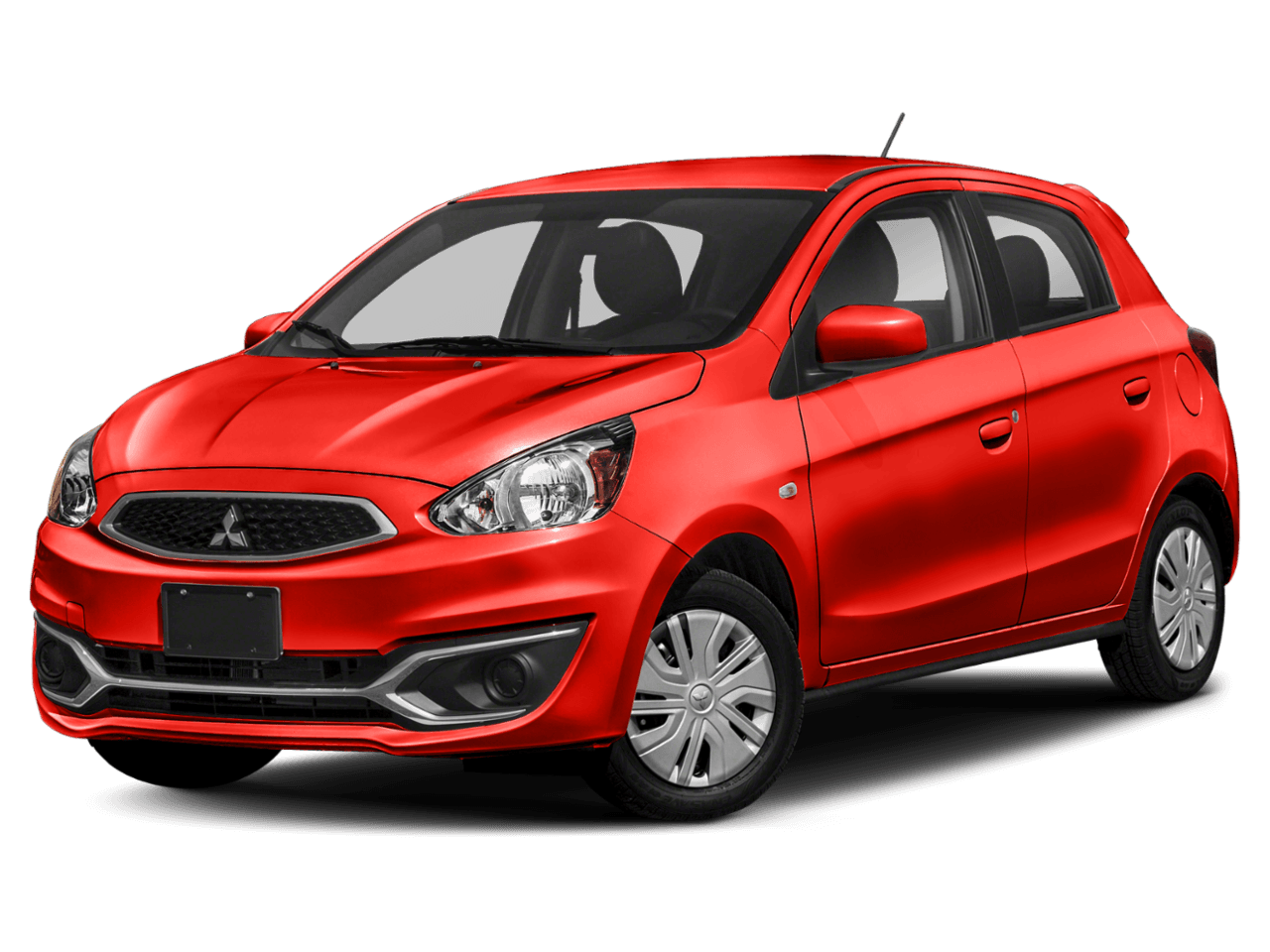 2018 Mitsubishi Mirage ES - Front 3/4, facing to the left