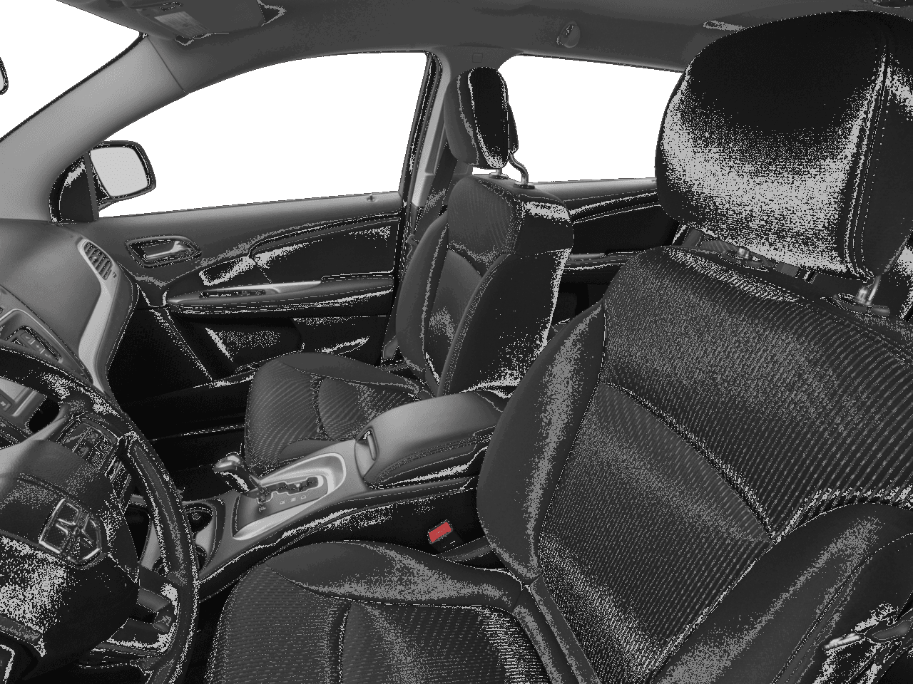 2018 Dodge Journey SE - Interior Driver's Side with Door Open, Front Seat Feature