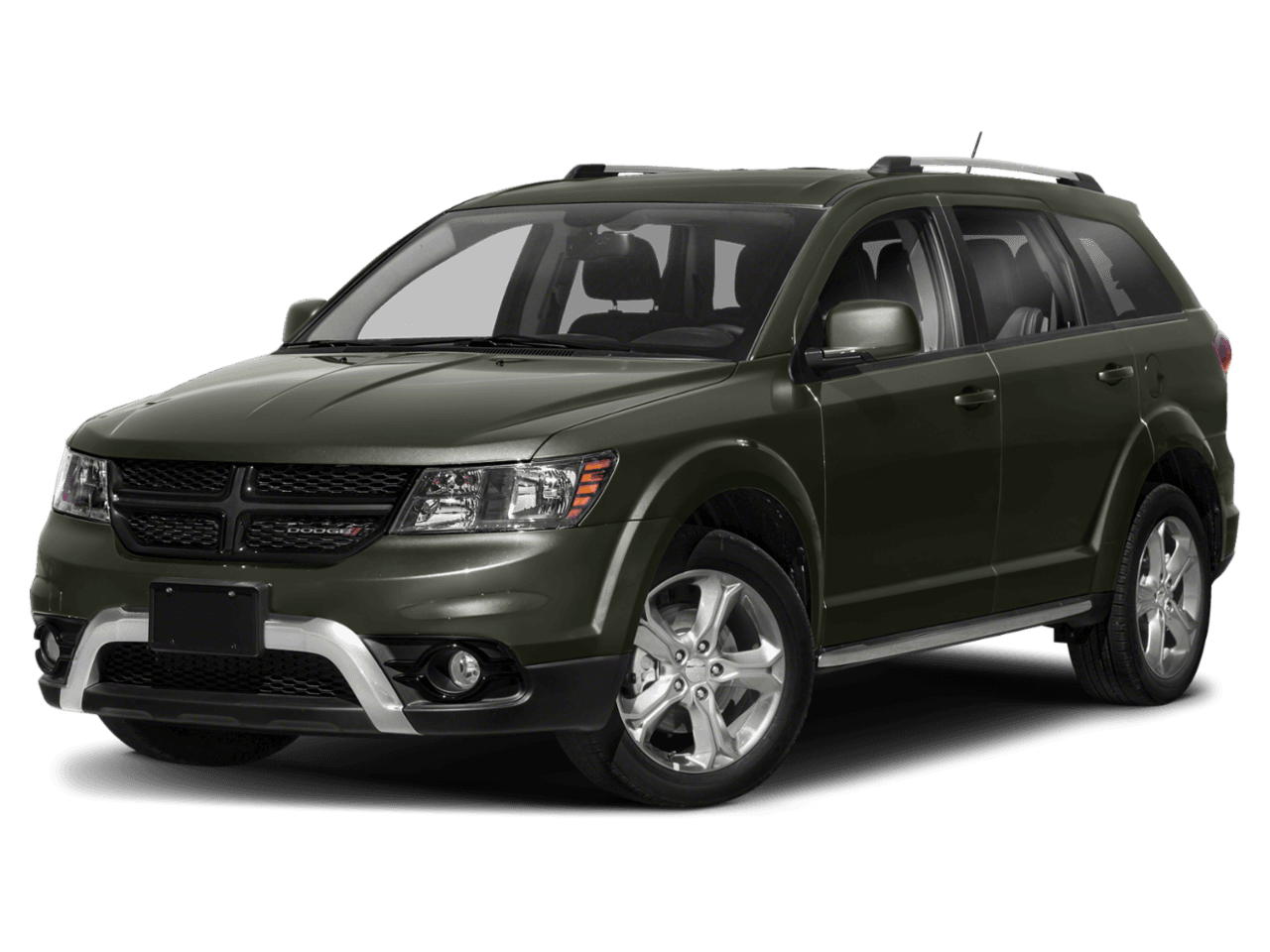 2018 Dodge Journey Crossroad - Front 3/4, facing to the left
