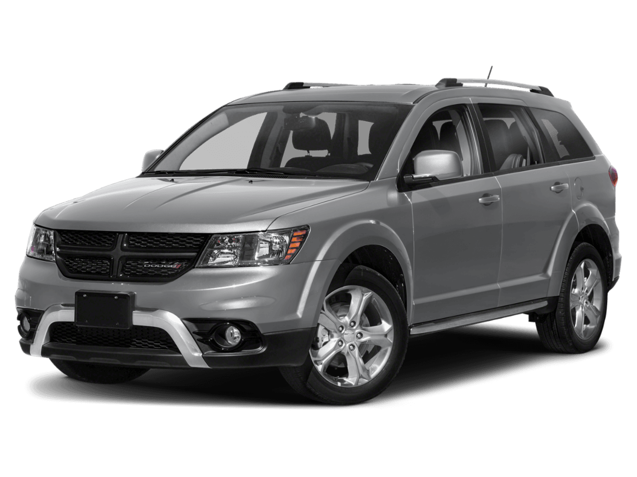 2018 Dodge Journey Crossroad - Front 3/4, facing to the left