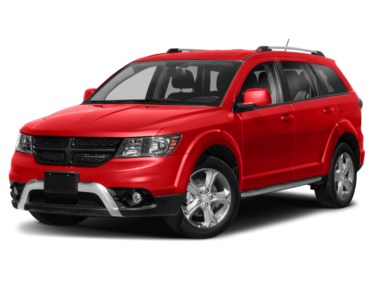 2018 Dodge Journey Crossroad - Front 3/4, facing to the left