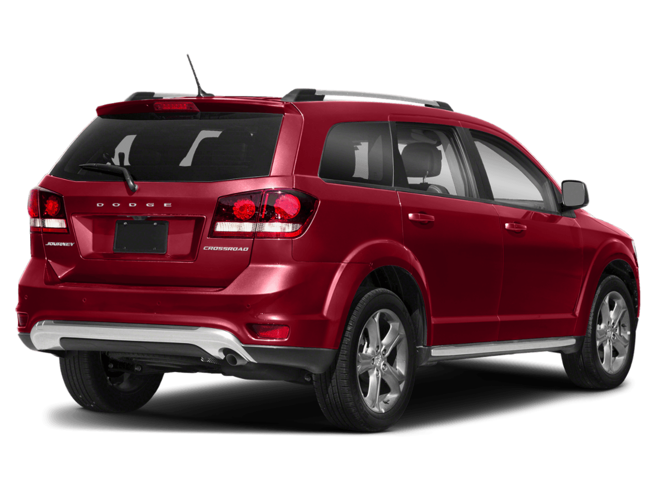 2018 Dodge Journey Crossroad - Rear 3/4, facing to the right