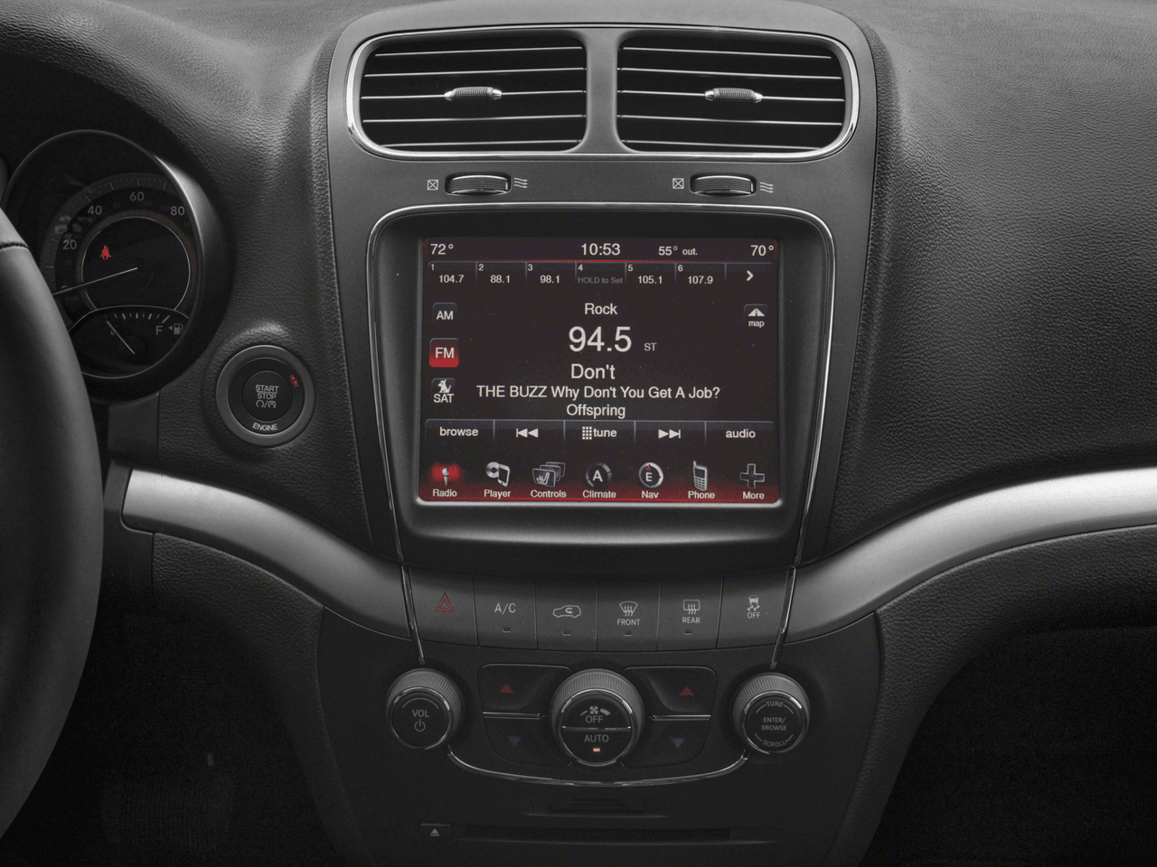 2018 Dodge Journey Crossroad - Interior Stereo System