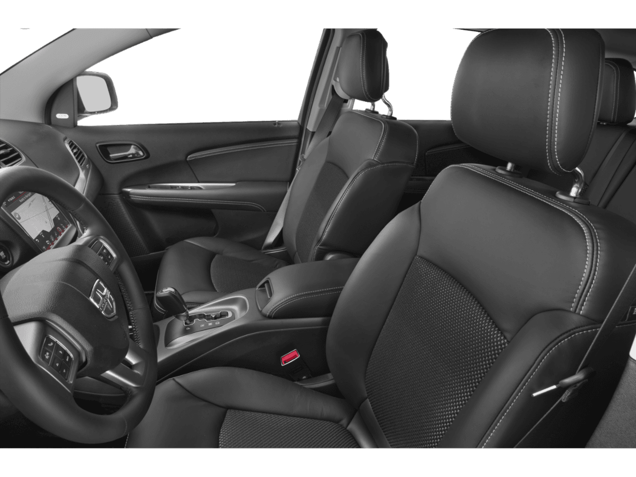 2018 Dodge Journey Crossroad - Interior Driver's Side with Door Open, Front Seat Feature