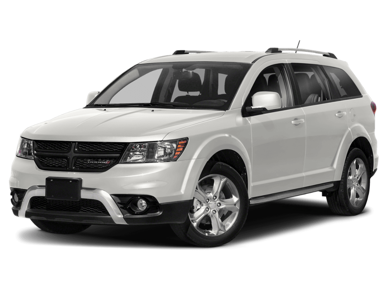 2018 Dodge Journey Crossroad - Front 3/4, facing to the left