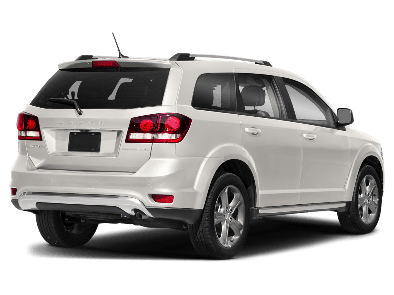 2018 Dodge Journey Crossroad - Rear 3/4, facing to the right