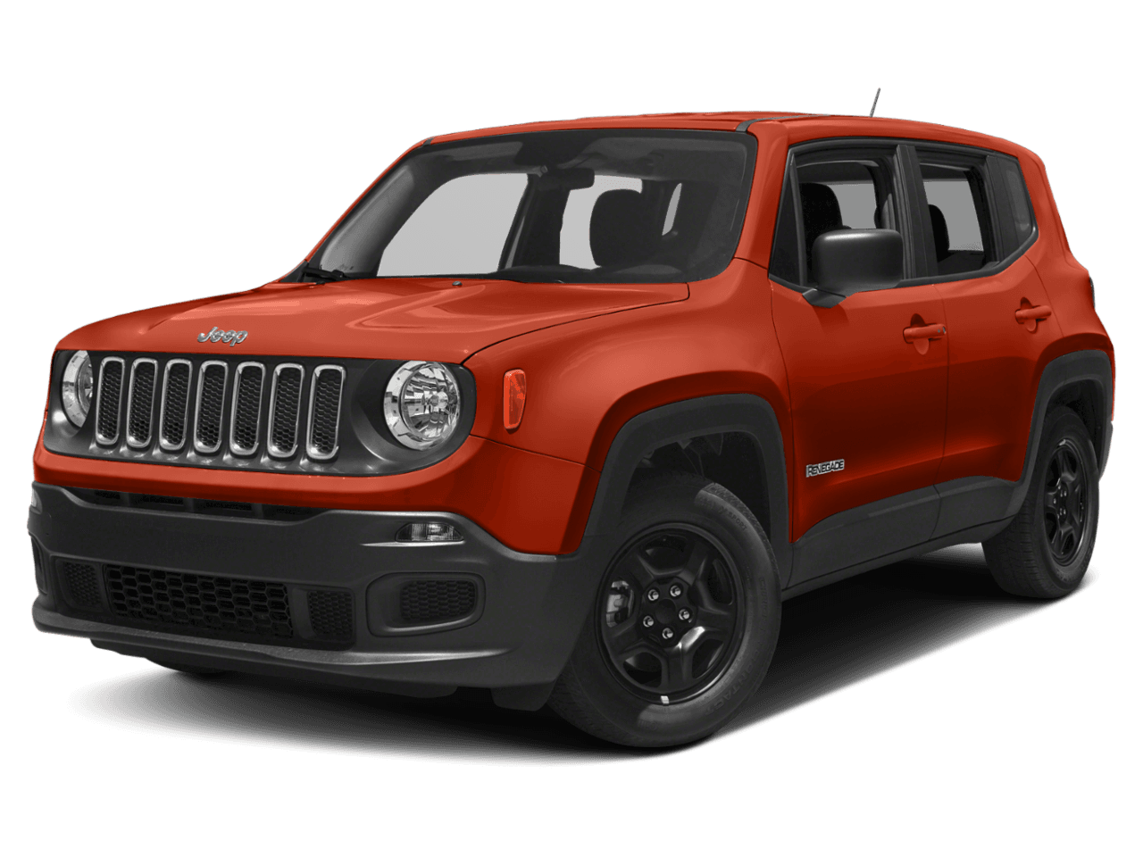2018 Jeep Renegade Sport - Front 3/4, facing to the left