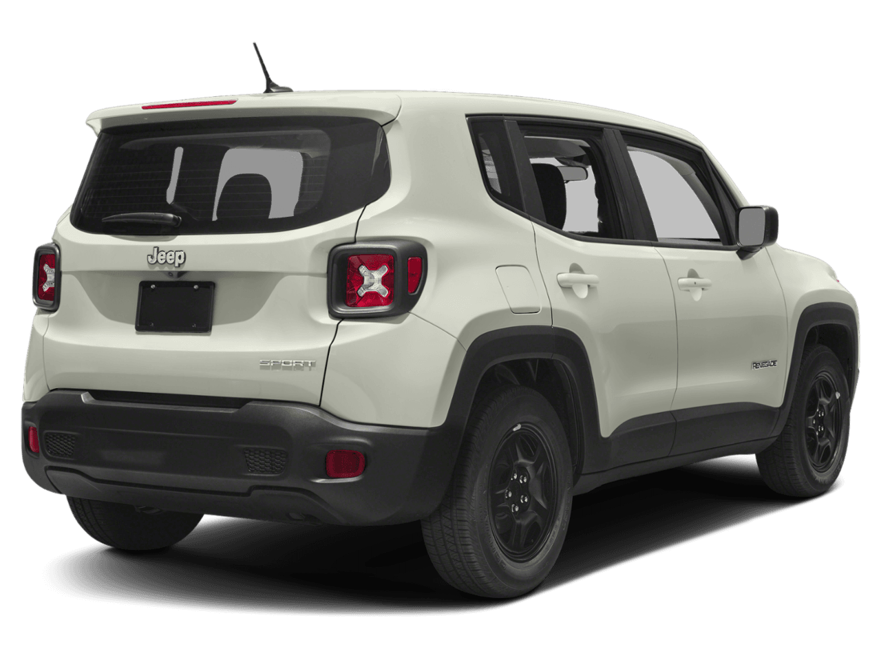 2018 Jeep Renegade Latitude - Rear 3/4, facing to the right