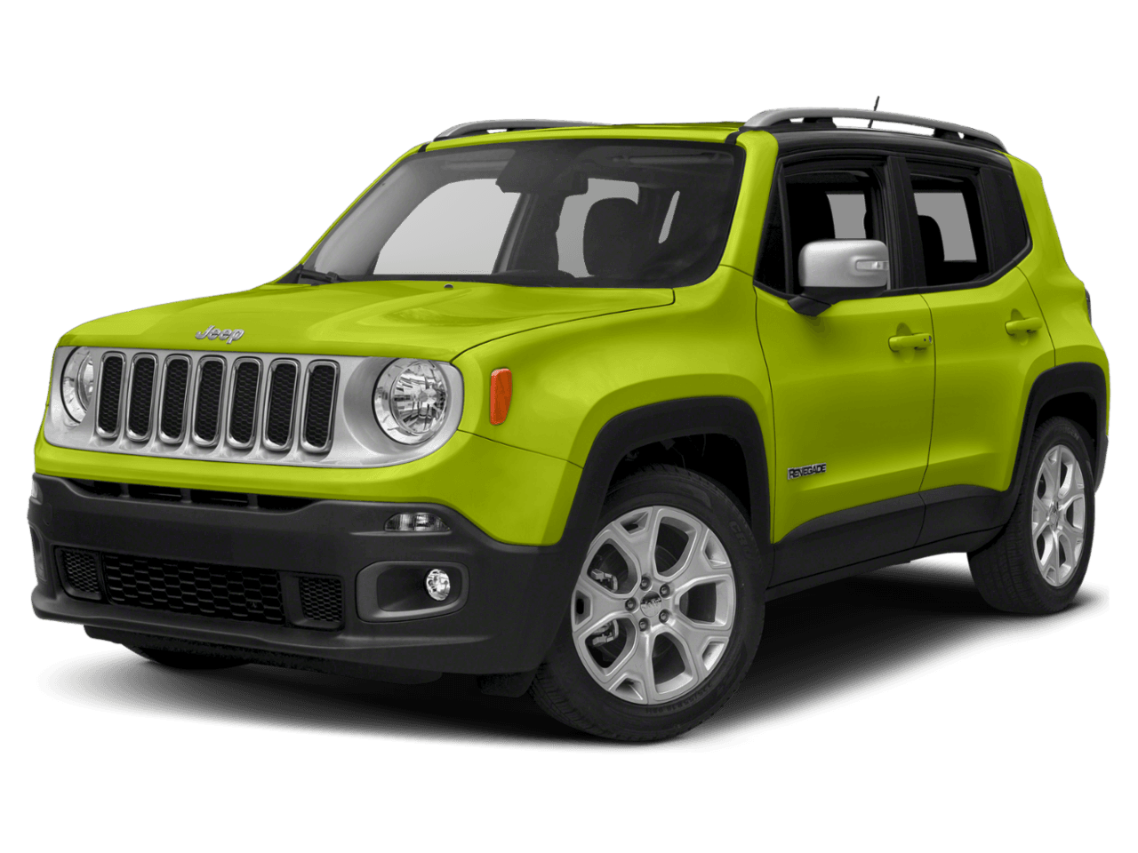 2018 Jeep Renegade Limited - Front 3/4, facing to the left