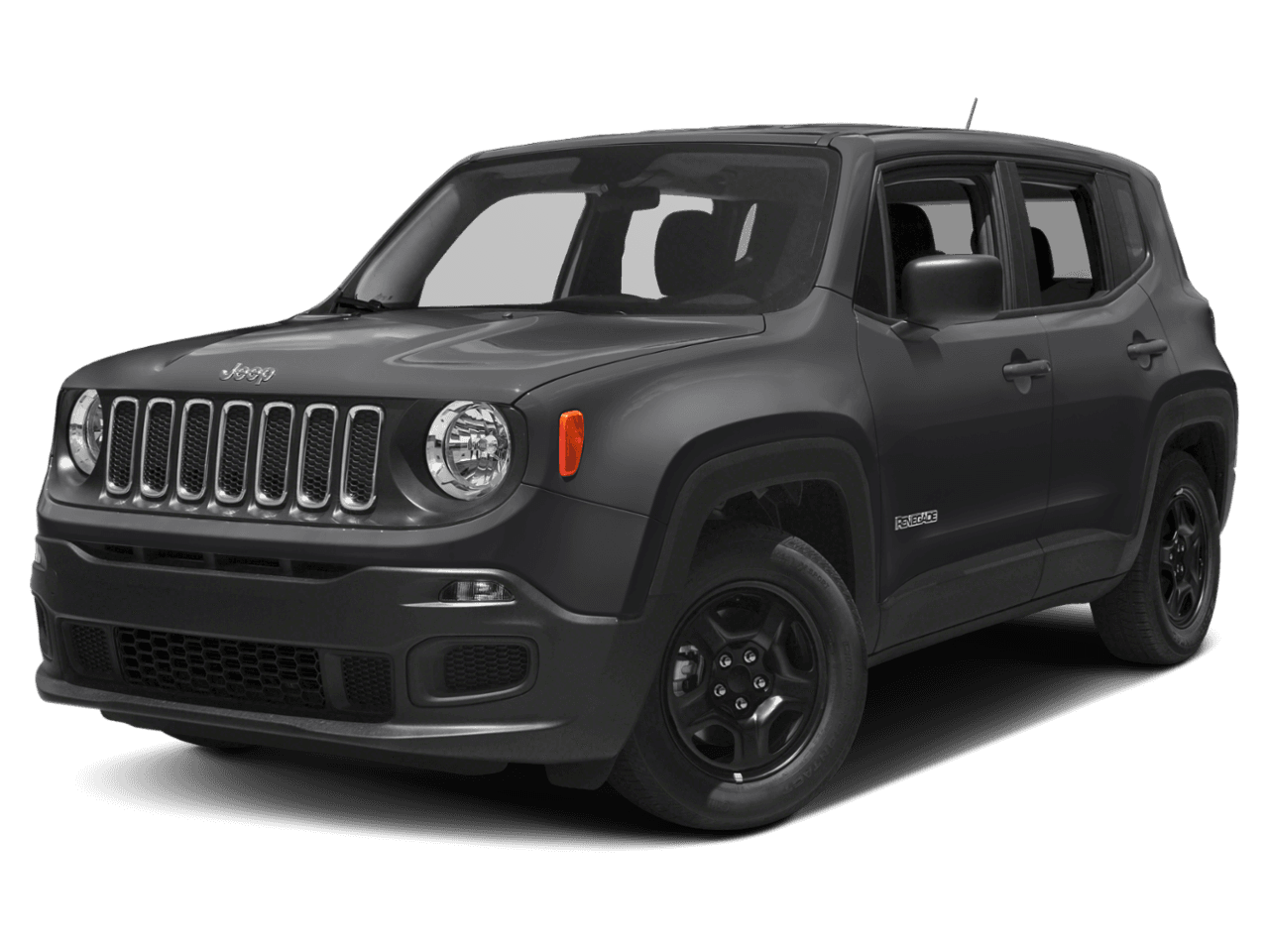 2018 Jeep Renegade Sport - Front 3/4, facing to the left