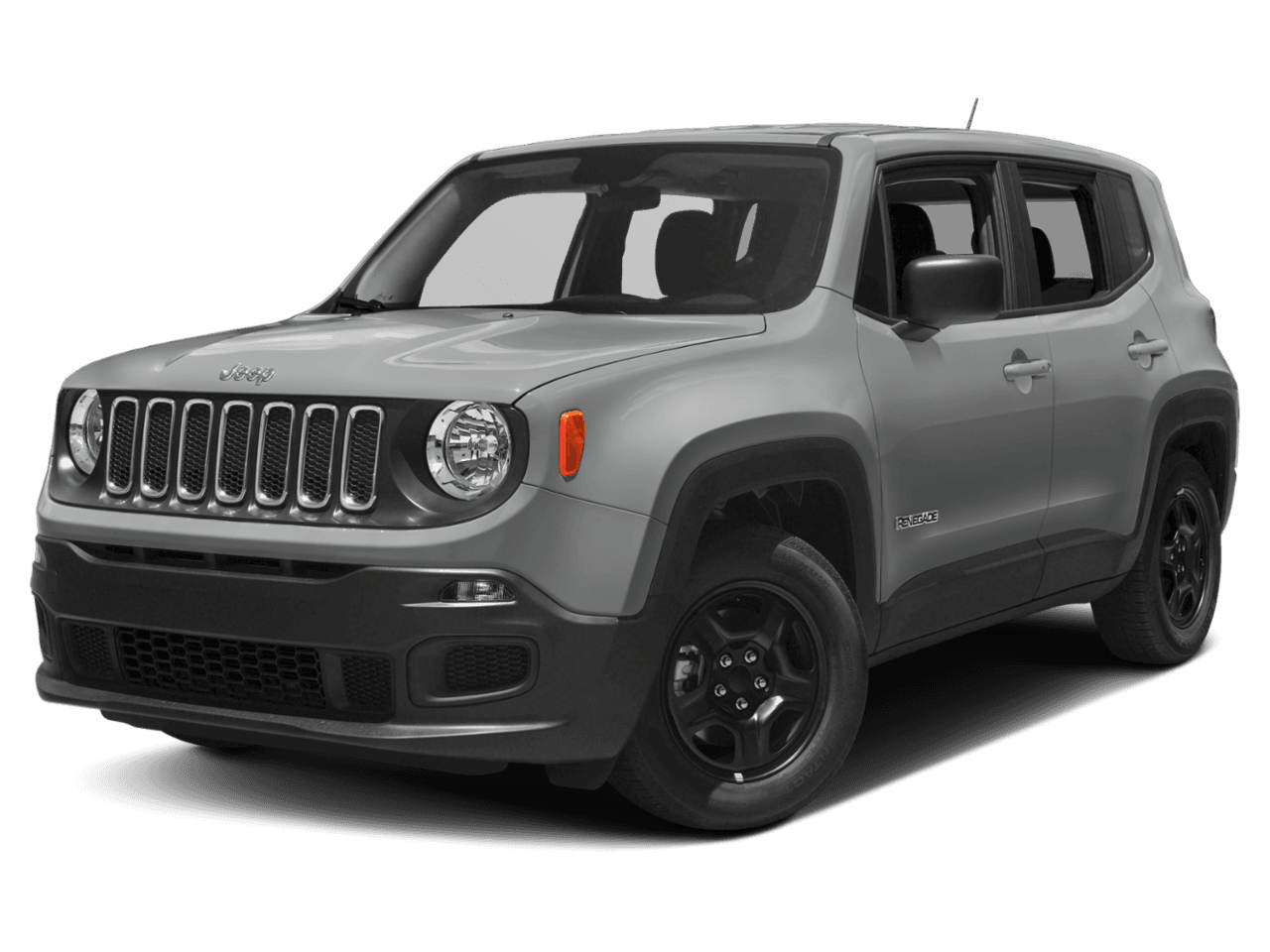 2018 Jeep Renegade Latitude - Front 3/4, facing to the left